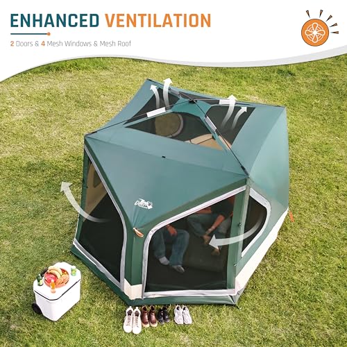 4/6/8 Person Instant Cabin Tent A1466