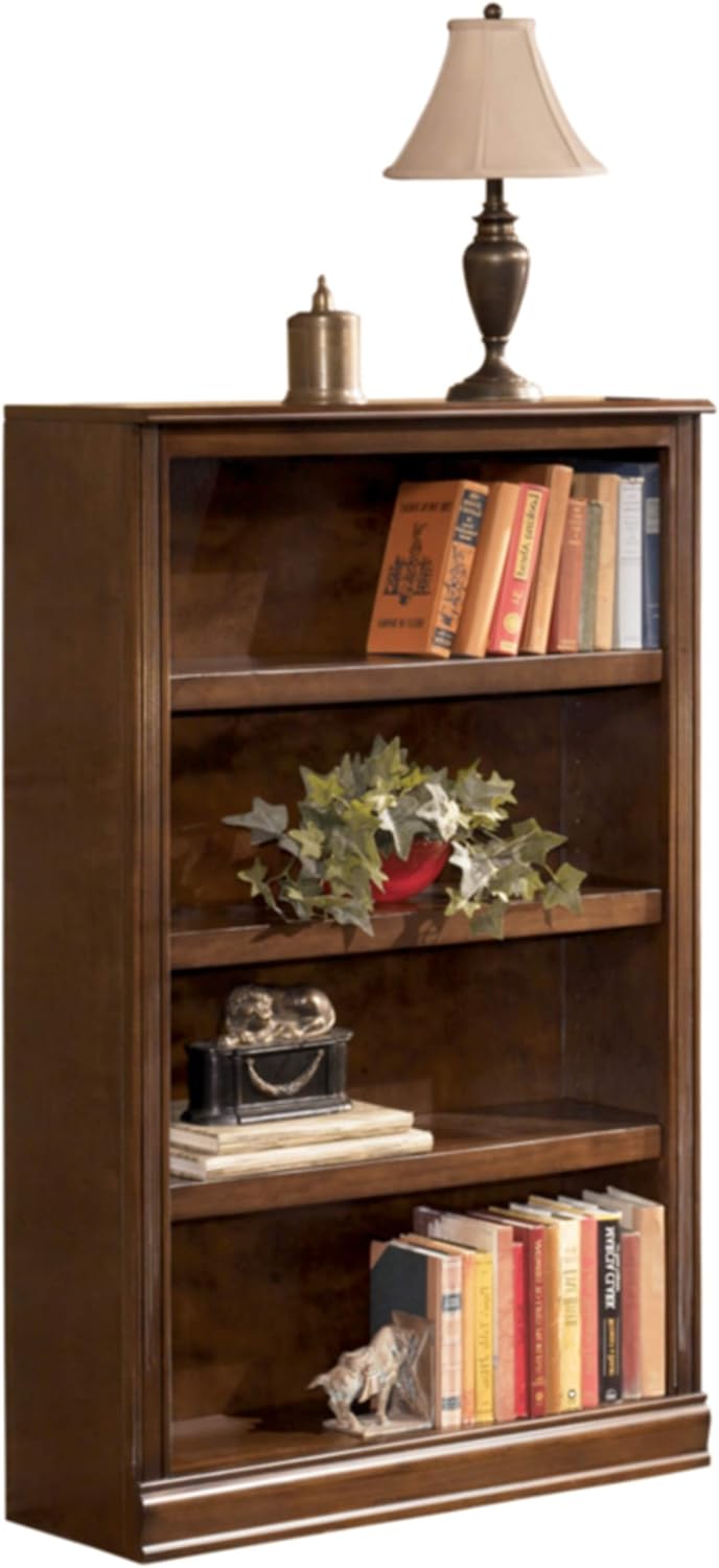 Brown Bookcase with 3 Adjustable Shelves A776371