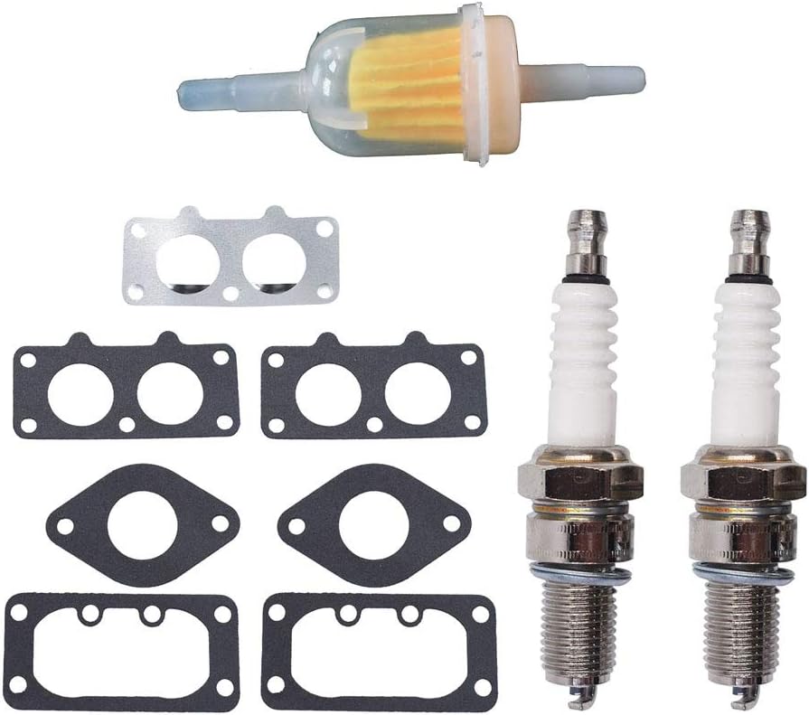 Carburetor Replacement for Briggs&Stratton Intek V-Twin Engine Pack of 2 W3396