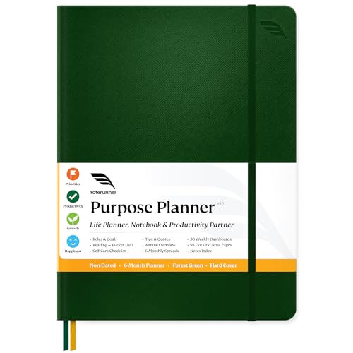 B5 Undated Daily Planner Notebook (Tan Softcover) N782