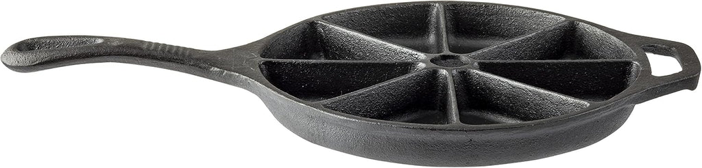 Round Cast Iron Corn Bread Skillet with Handle, 8.75" dia x 15.625" G3174