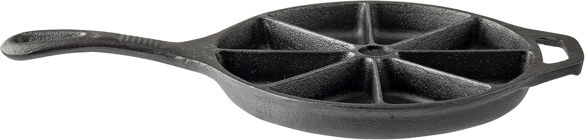 Round Cast Iron Corn Bread Skillet with Handle, 8.75" dia x 15.625" G3174