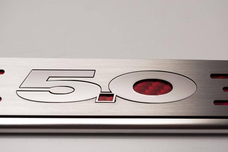 White Carbon Fiber Rear Tag Frame F7049