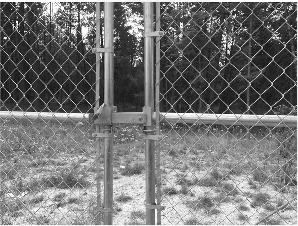 Chain Link Double Gate Latch for 1-5/8" Thru 2" Gate Frames Pack of 2 T73211