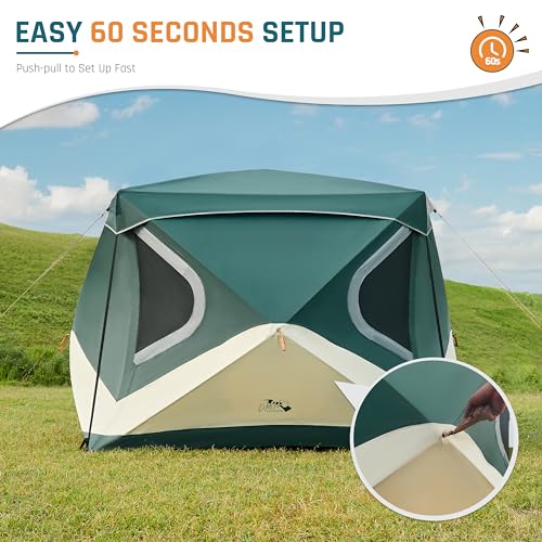 4/6/8 Person Instant Cabin Tent A1466