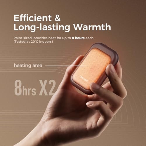 Magnetic Rechargeable Hand Warmers 2 Pack, 5000mAh O221