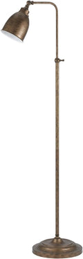 Rust Finished Floor Lamp with Metal Shades Z8748