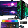 32GB RAM 1TB SSD 4TB HDD Intel i7 6th Gen GT 1030 27 Inch 165hz Gaming Monitor Refurbished Desktop PC J4799