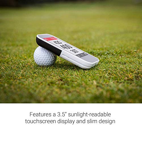 Black/White GPS Golf Handheld with 3.5" Touchscreen J917755