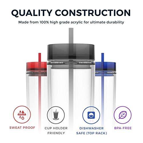 16 oz Insulated Skinny Tumblers U300965