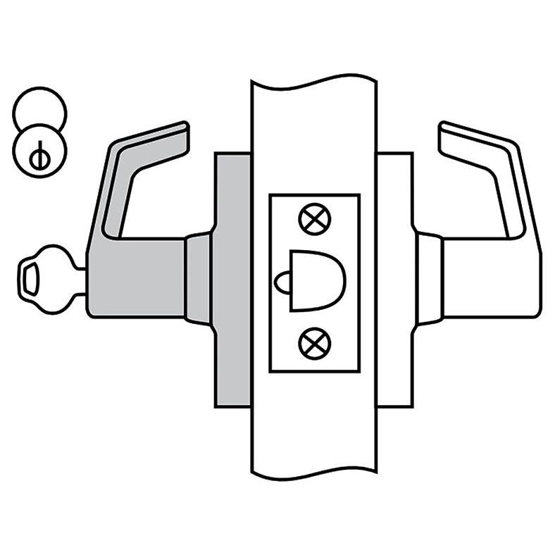 Cylindrical Lock I637073