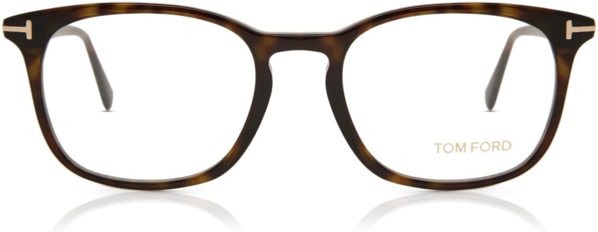 Dark Havana Plastic Square Eyeglasses 52mm L6819