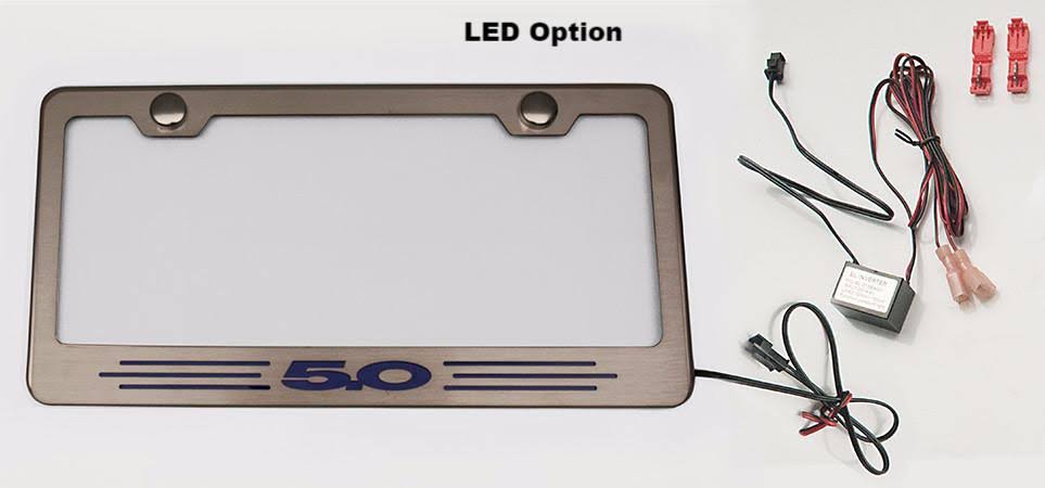 White Carbon Fiber Rear Tag Frame F7049