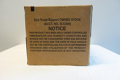 4 Pack US MRE Meals Ready to Eat with Heater Packs B89804