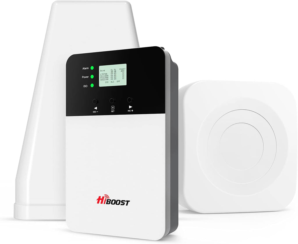 Cell Phone Signal Booster with Antenna, Up to 6000 SqFt, 5G 4G LTE A376022