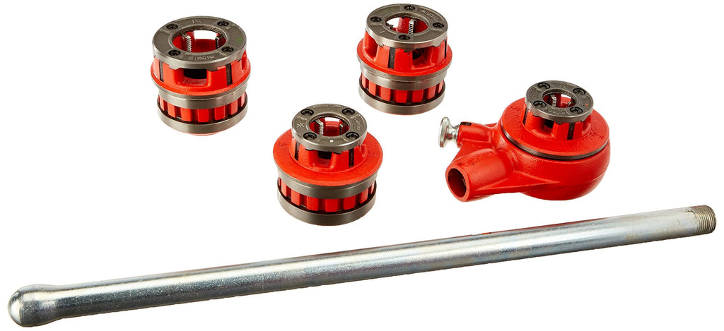 1/2x22 1-1/4x22 NPT Exposed Ratchet Threader Set O43073