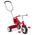 Red Tricycle with Parent Push Handle K193