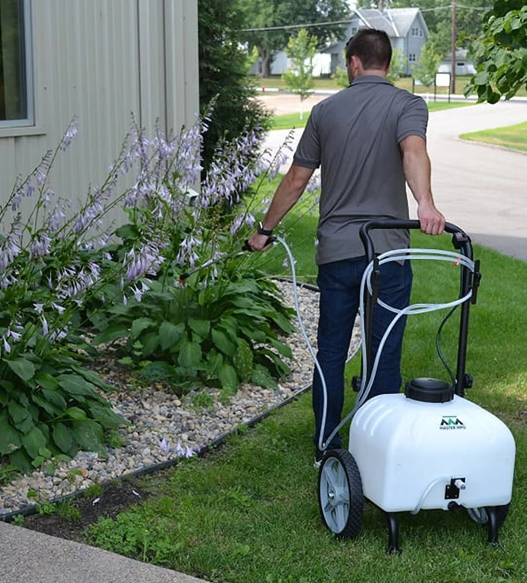 Gardener Rechargeable Cart Sprayer 12V 9 Gal Capacity Y945923