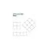 Commercial Laminate Top Collaborative Desk 42x42" Gray B4192