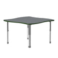 Commercial Laminate Top Collaborative Desk 42x42" Gray B4192