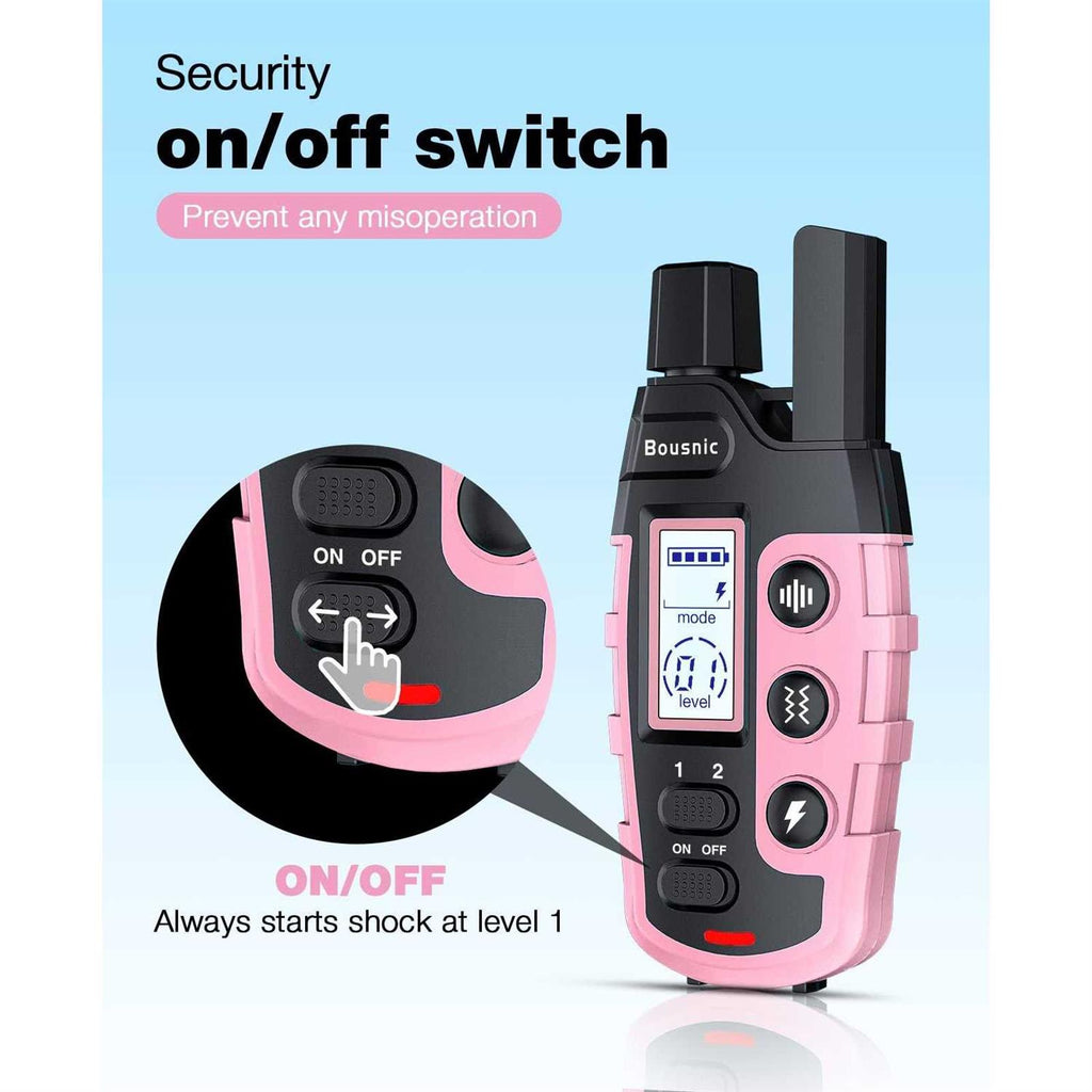 Rechargeable Dog Training Collar with Remote O244506