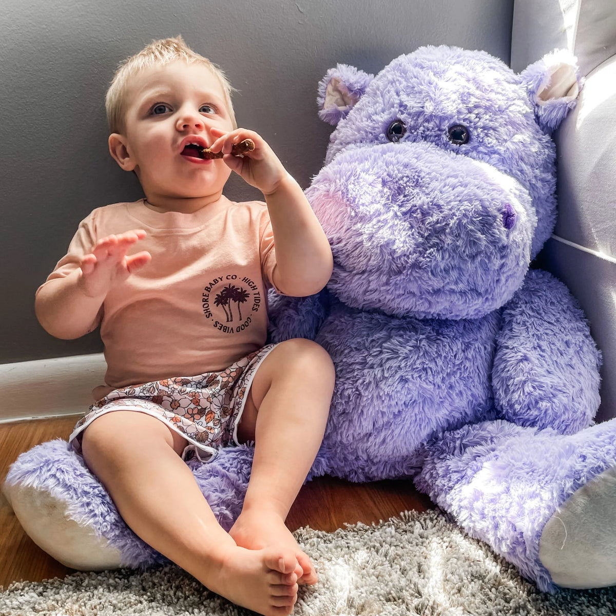 36" Giant Hippopotamus Stuffed Animal Plush Toy H8903