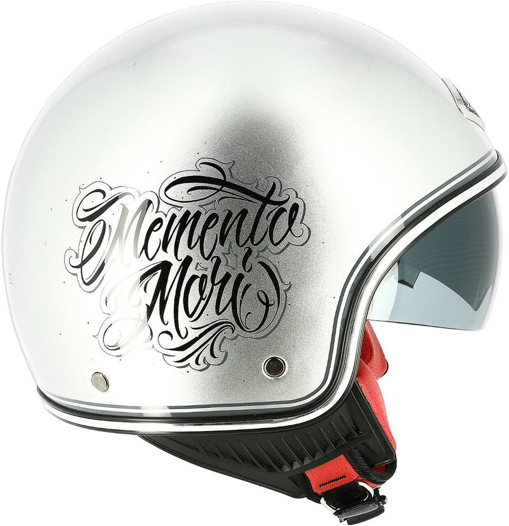 Silver M Jet Helmet B21099