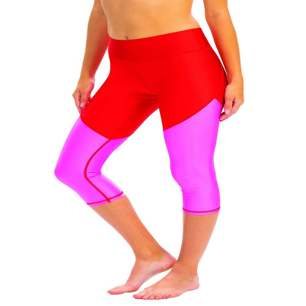 Racing Red/Fuschia Fever High Shine Capri E312