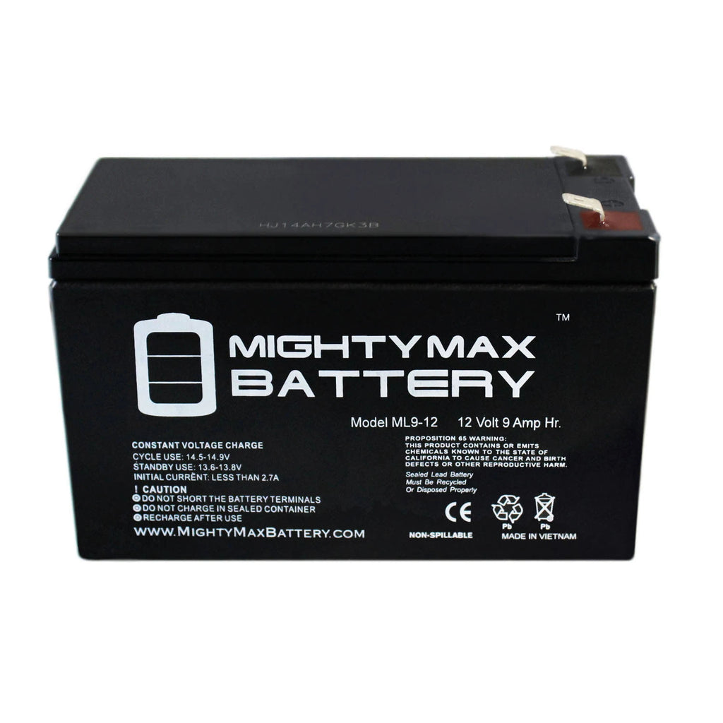 12V 9Ah Battery 6 Pack U17848