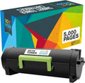 Compatible Printer Toner Cartridge Replacement for Lexmark 501H, Pack of 2 Y583376