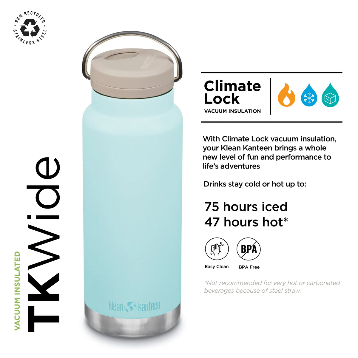 32 Oz Stainless Steel Insulated Water Bottle D693634