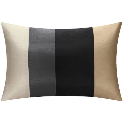7-Piece Black Patchwork Comforter Set H323