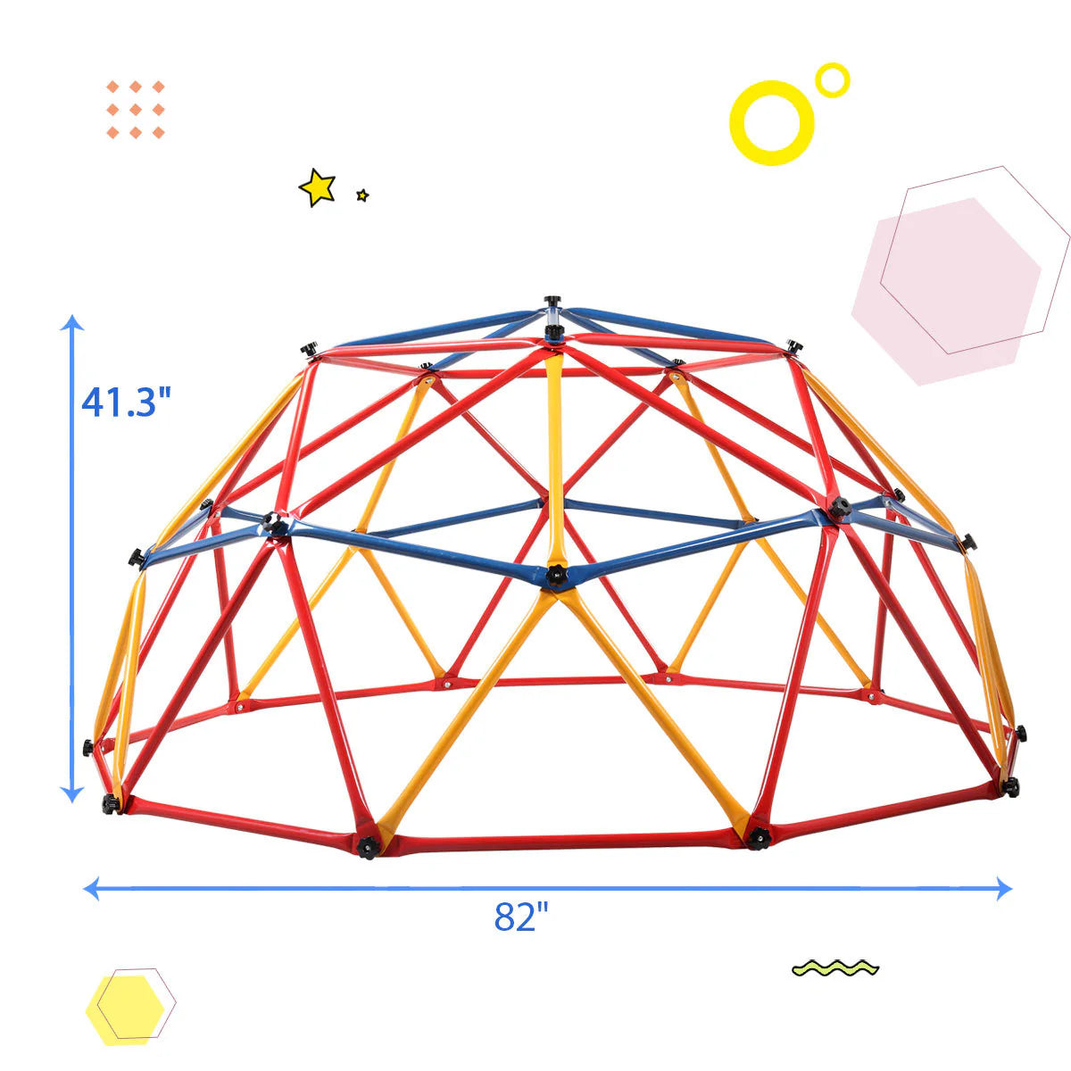 Outdoor Geometric Dome Climber S806