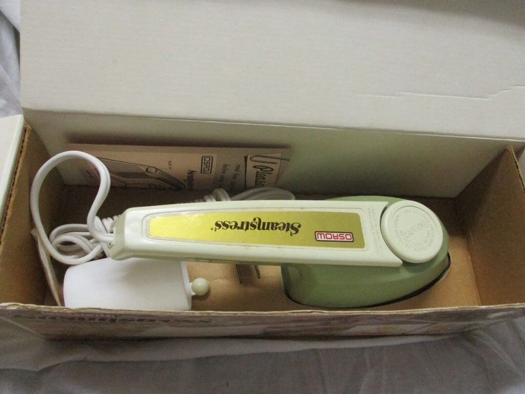 Vintage Fabric Steam Iron V93956