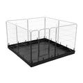 32" H 8 Panels Dog Playpen with Storage Bag E623
