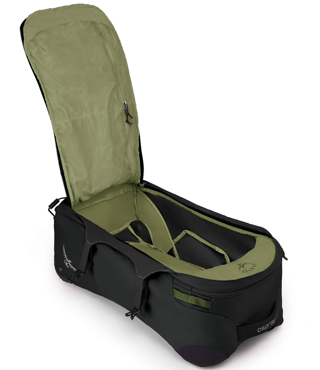 Black Wheeled Travel Pack L401696