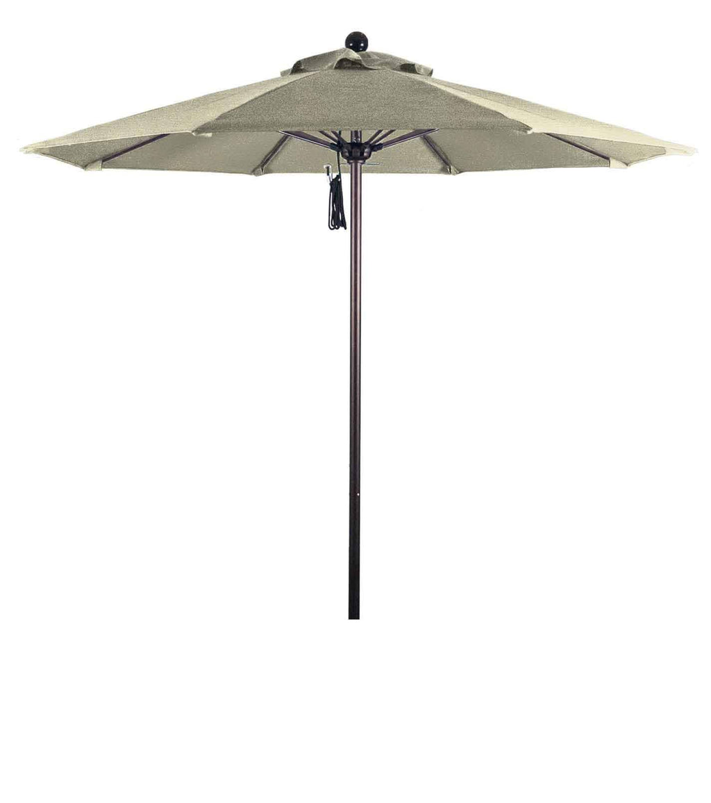 7.5 ft. Fiberglass Market Umbrella, Blue L9354