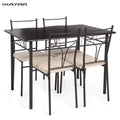 5 Pieces Dining Table and Chairs Set Q9265