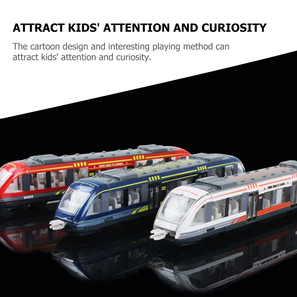 3pcs Simulation Electric Train Toy M190926