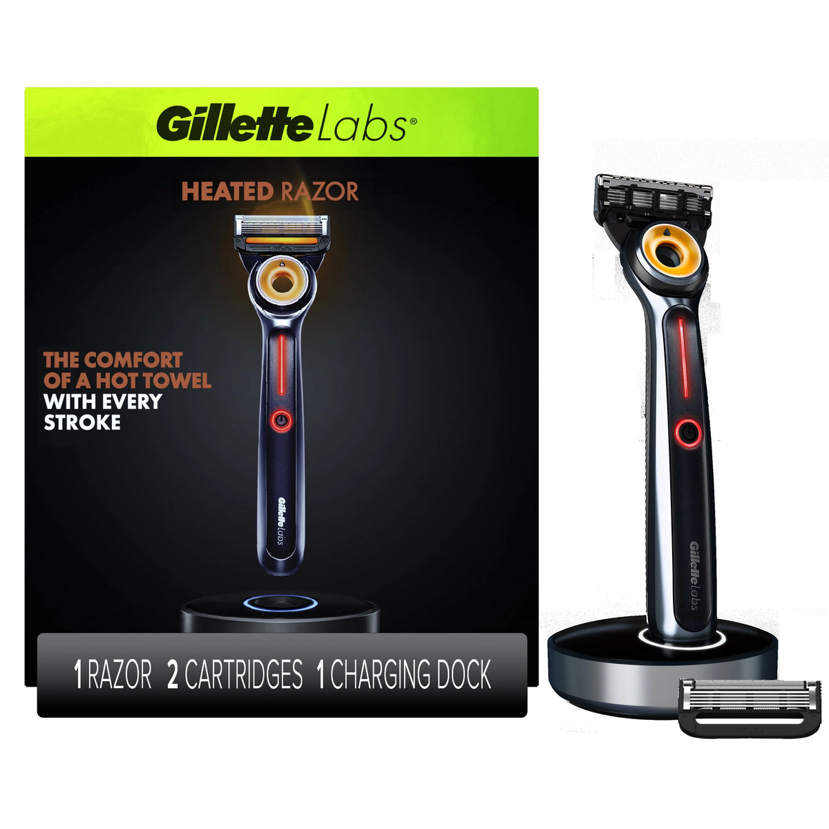 Heated Razor Starter Kit Black Y844
