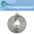 6 inch 4 Turns Surface Burner Element for Range, Stove & Cooktop E818111
