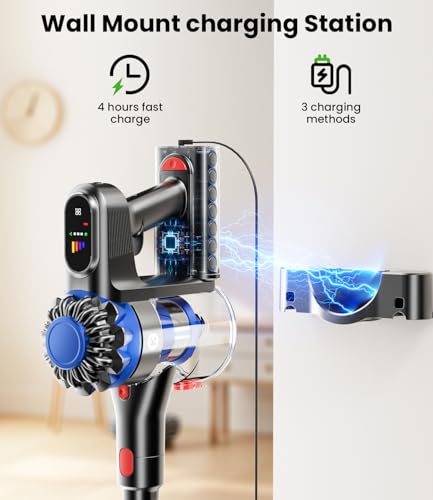 500W 40Kpa Cordless Stick Vacuum Cleaner H665