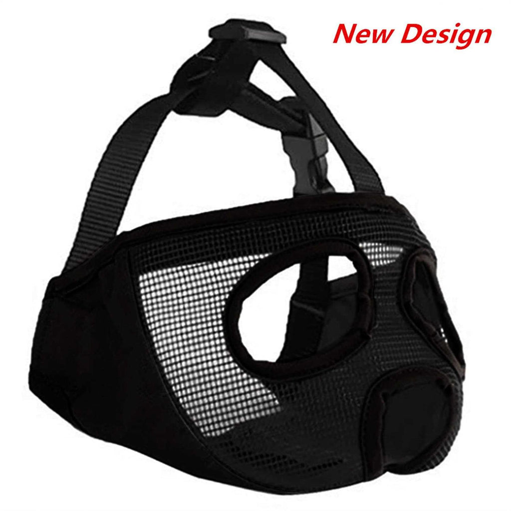 Adjustable Breathable Mesh Short Snout Dog Muzzle S510