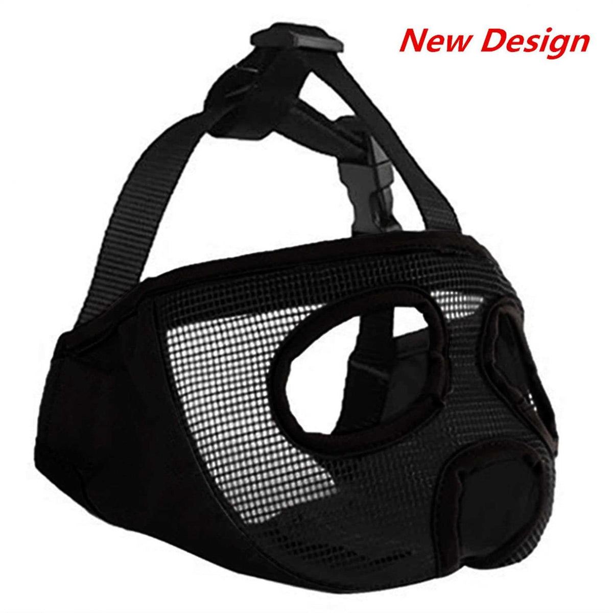 Adjustable Breathable Mesh Short Snout Dog Muzzle S510