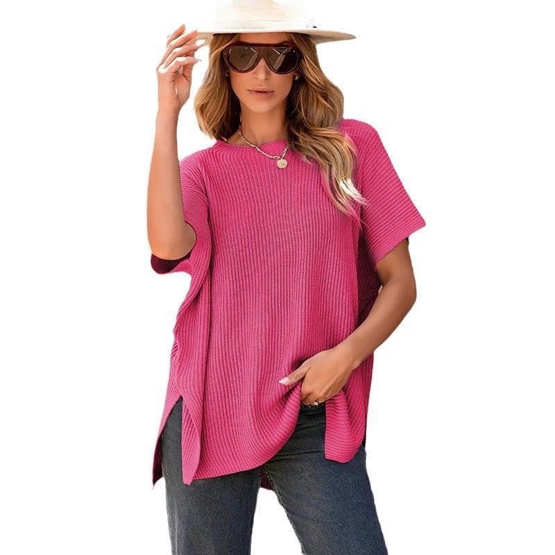 Oversized Loose Knitted Top K5519