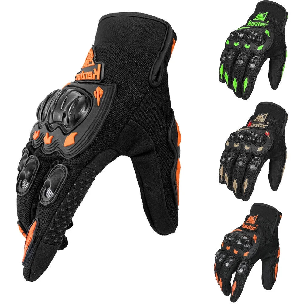4 Color Motorcycle Racing Full Finger Touch Screen Gloves E856038