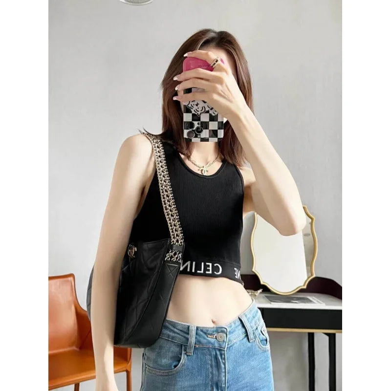 Black Lambskin Hobo Bag W895640