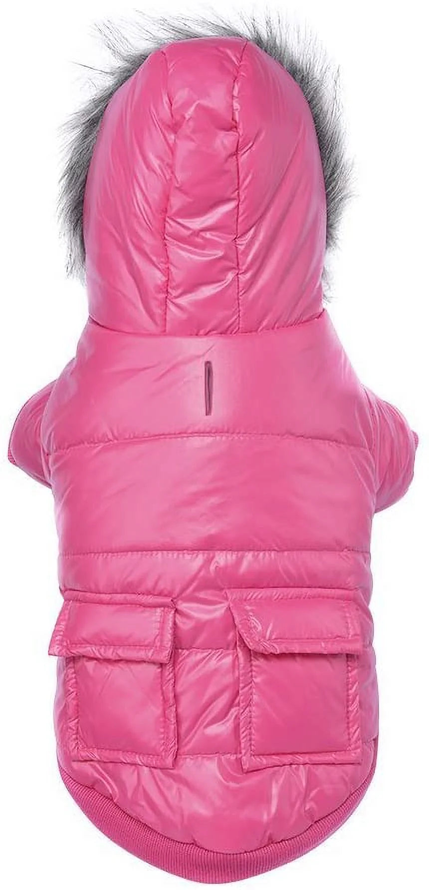 Pink Dog Winter Coat Puffer Jacket T512