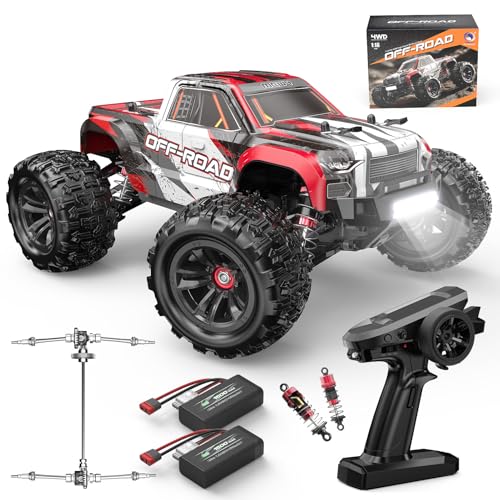 1/16 4X4 RC Offroad Truck RTR 38 Km/h with 2 1500 mAh Batteries T897