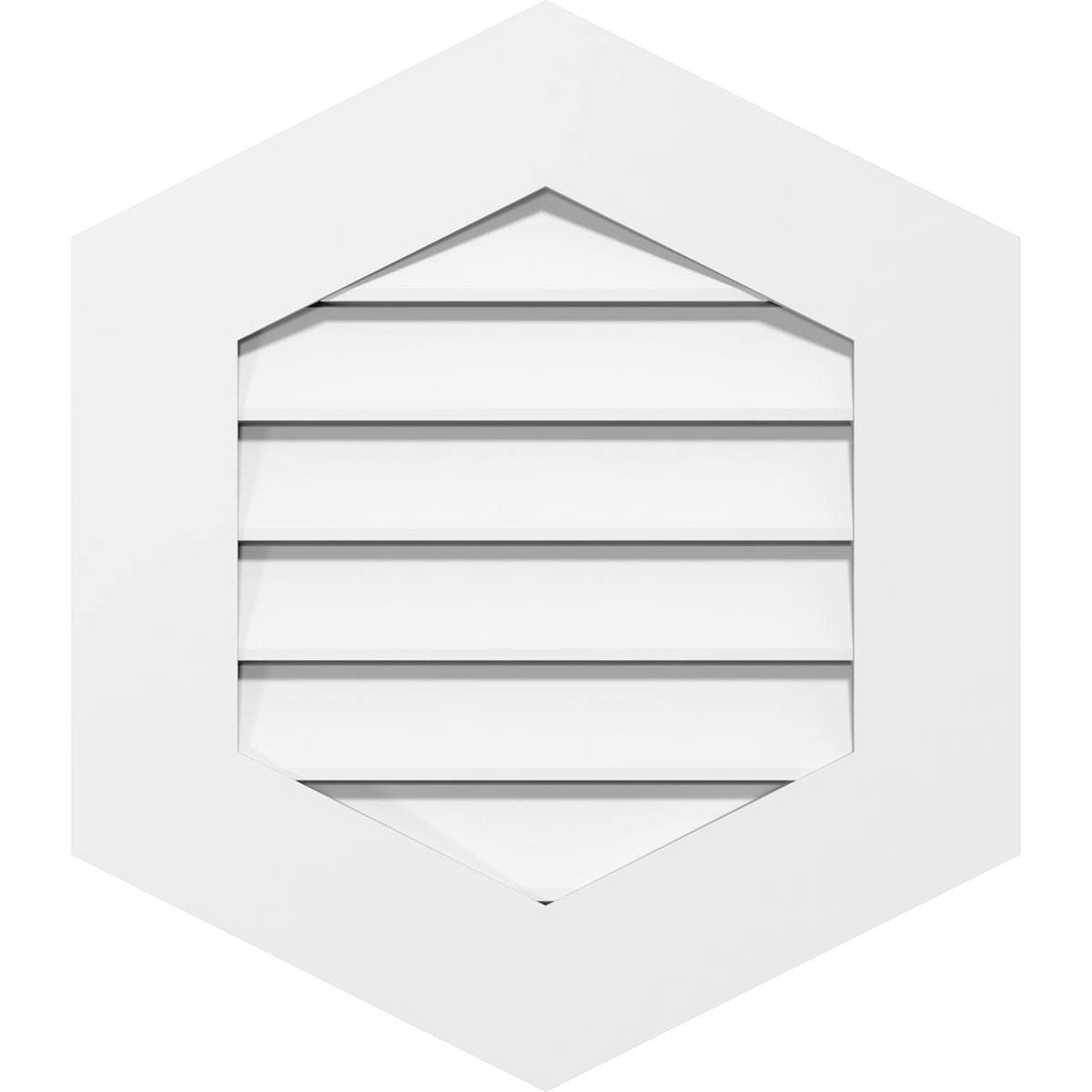 PVC Gable Vent Z214